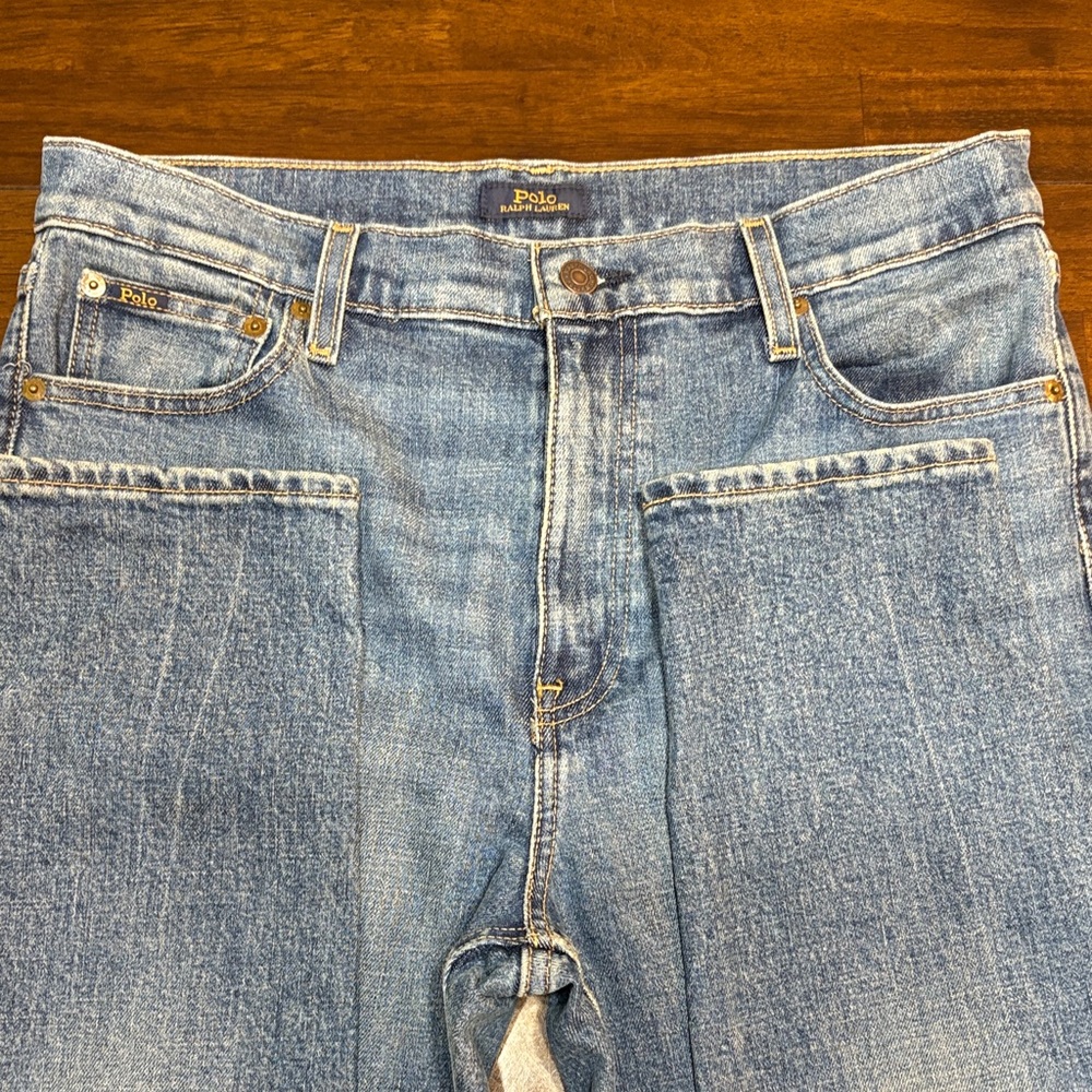 Polo by Ralph Lauren Men's  Blue Relaxed Jeans